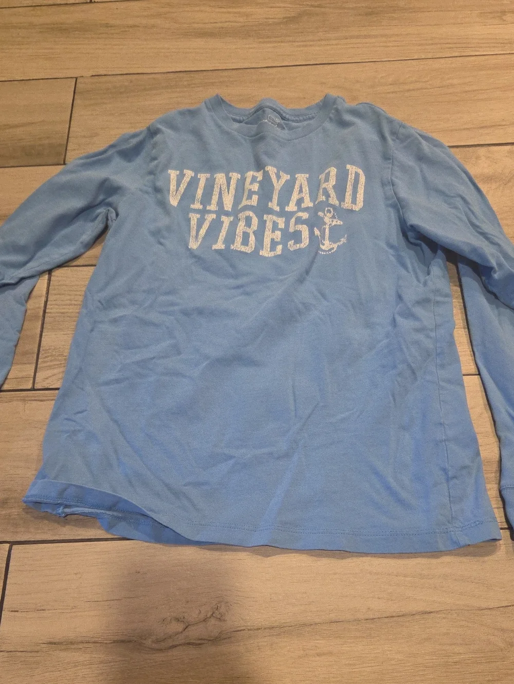 Vineyard Vines Light Blue Long-Sleeve Crewneck Shirt